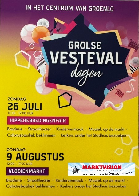 Grolse Braderie dagen 25 juli 2027
